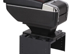 صندوق تخزين جديد لمسند ذراع السيارة المركزي القابل للدوران