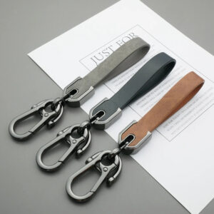 حامل مفاتيح سيارة مصنوعة من جلد