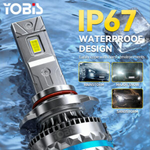 مصابيح LED للسيارات عالية السطوع بقوة 160 واط و14000 لومن